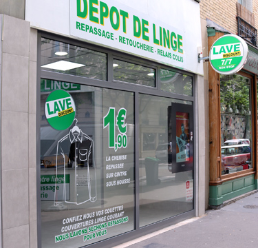 Multiservices Repassage Retoucherie relais colis dans votre laverie automatique rue de Prague 75012 Paris